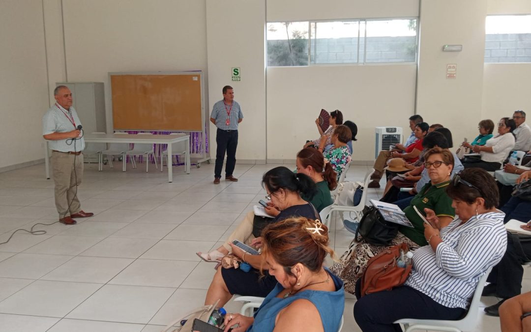 DIRECTIVOS Y DOCENTES PARTICIPAN EN TALLER DE AGEBRE SOBRE REFUERZO ESCOLAR