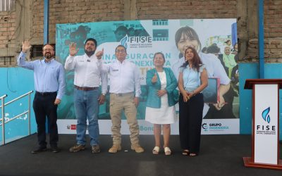 MINISTERIO DE ENERGÍA Y MINAS, EN ARTICULACIÓN CON LA UGEL 04, INAUGURA CONEXIÓN DE GAS NATURAL EN LA I.E. LUIS BRAILLE