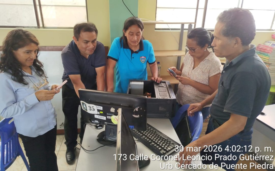 UGEL 04 CAPACITA A MÁS DE 120 DOCENTES PIP PARA FORTALECER EL USO DE LAS TIC EN EL AULA