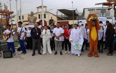 INSTITUCIONES EDUCATIVAS PÚBLICAS PARTICIPARON EN MARCHA “MI ESCUELA UNA COMUNIDAD DE PAZ”