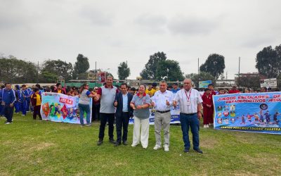 UGEL 04 DA INICIO A LOS JUEGOS ESCOLARES DEPORTIVOS Y PARADEPORTIVOS 2026 CON MASIVA PARTICIPACIÓN ESTUDIANTIL