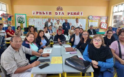 CUARTO DÍA DE ASISTENCIA TÉCNICA DESCENTRALIZADA FORTALECE LAS COMPETENCIAS DOCENTES CON EL IMPULSO DE LA UGEL 04