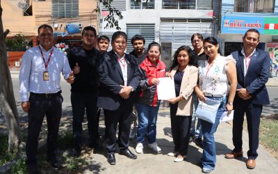 UGEL 04 BRINDA ESPACIO DE CONTINGENCIA MIENTRAS SE CONSTRUYE EL NUEVO LOCAL DEL INSTITUTO CARLOS CUETO FERNANDINI