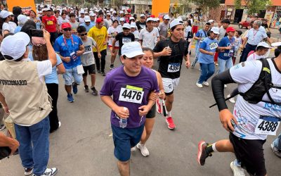 EMOCIONANTE PARTICIPACIÓN DE INVIDENTES EN XI MARATON INCLUSIVA BRAILLINA
