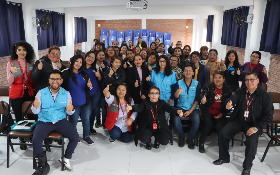 DOCENTES RECIBEN CAPACITACIÓN EN PREVENCIÓN DE LA VIOLENCIA ESCOLAR EN INSTITUCIONES EDUCATIVAS DE NIVEL PRIMARIA