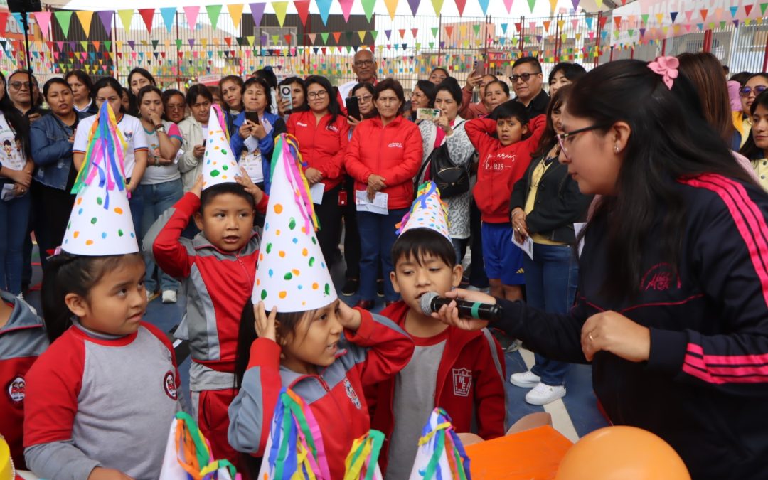 ESTUDIANTES DE NIVEL INICIAL PARTICIPAN EN PRIMERA FERIA DE MATEMÁTICAS ORGANIZADA POR LA UGEL 04